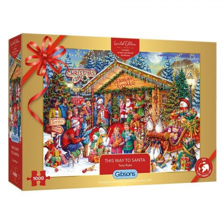 Puzzel This Way to Santa (1000 st)