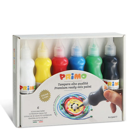 PRIMO - Plakkaatverf (6 x75ml)