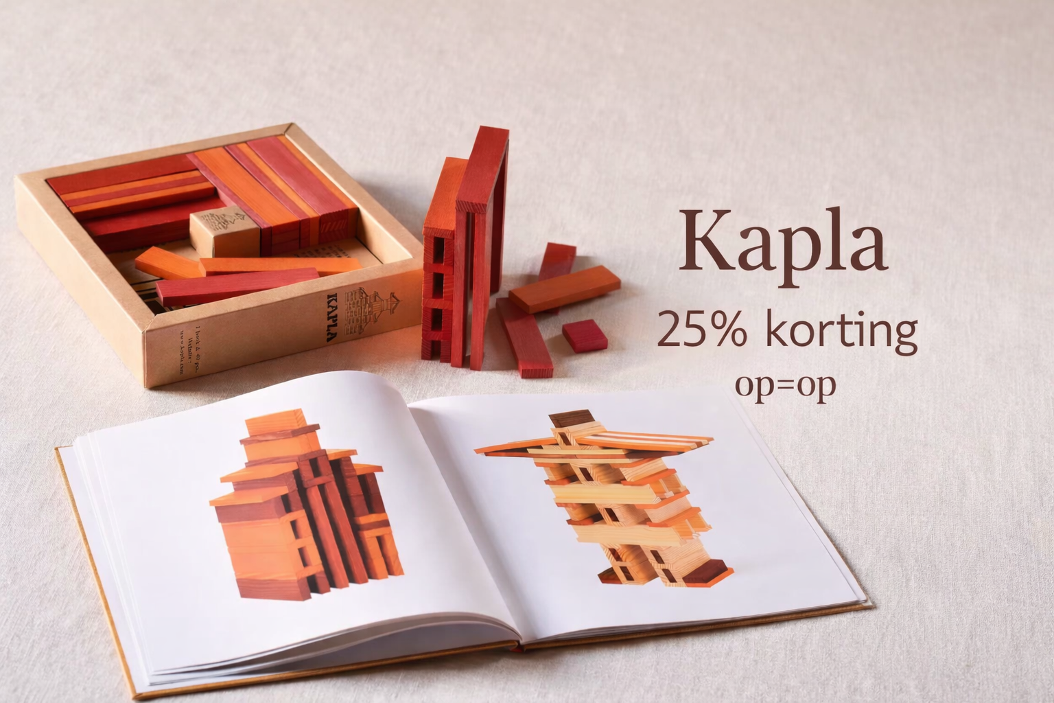 Kapla in de opruiming: bouw lekker raak met 25% korting!
