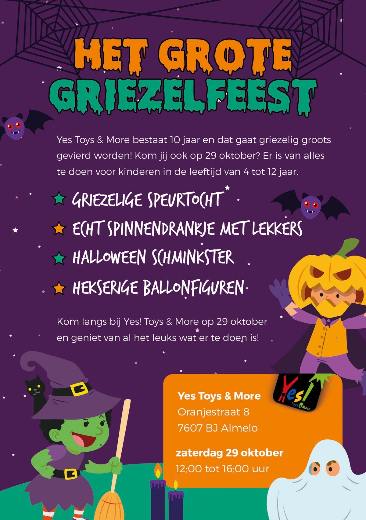 Kom 29 oktober op HET GROTE GRIEZEL FEEST