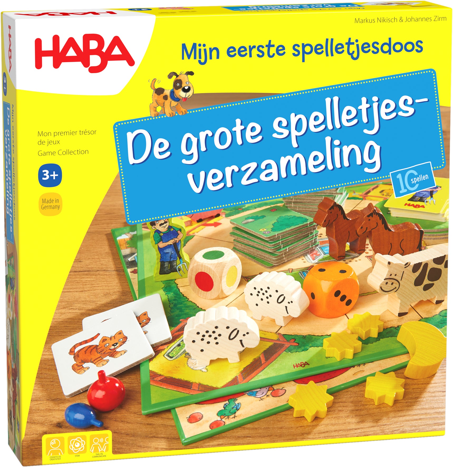 HABA Mijn Eerste Spelletjesdoos – Grote Spellenverzameling Bordspel