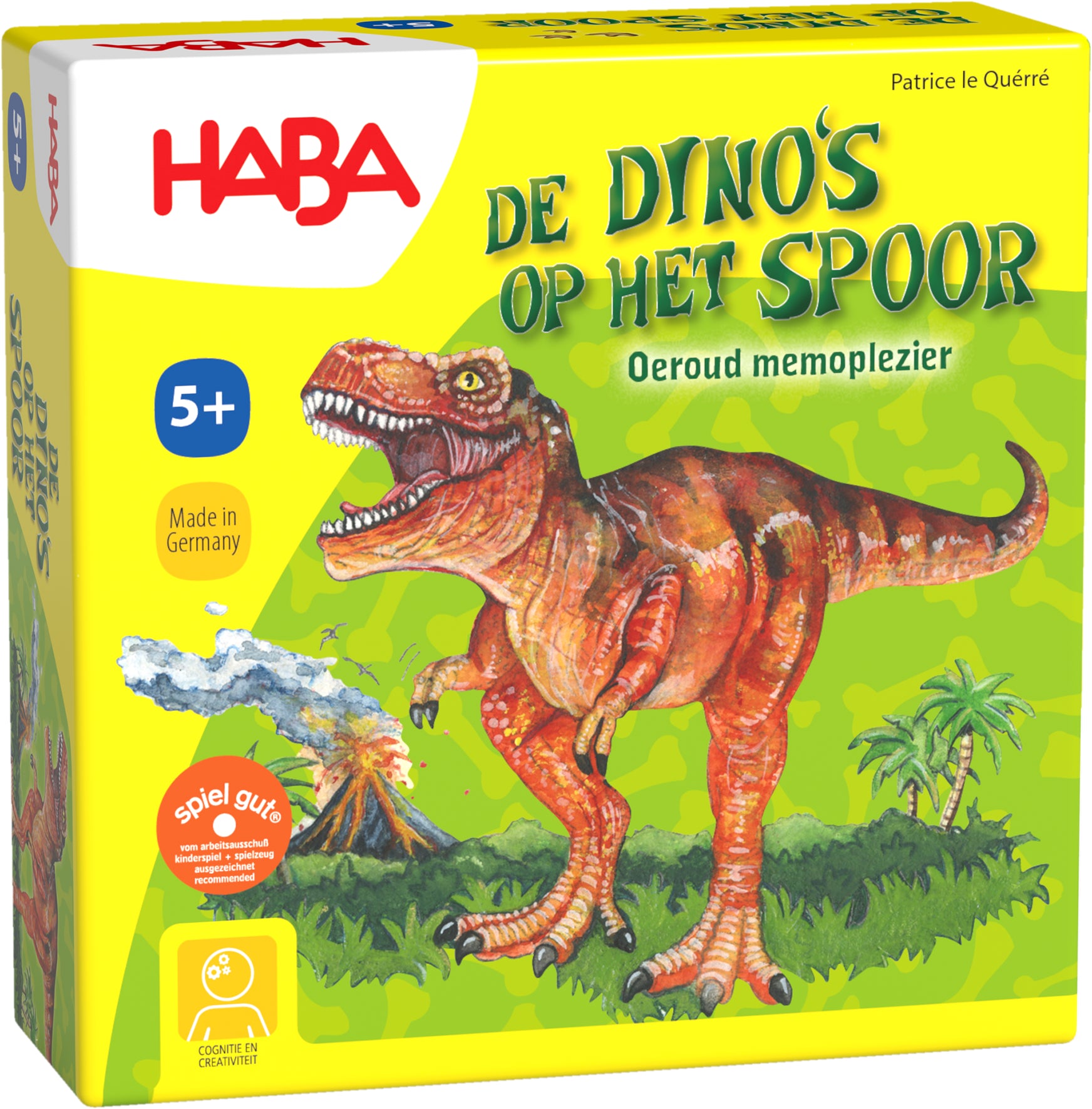HABA De Dino’s op het Spoor – Geheugenspel Bordspel