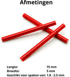 Entergoods spaakreflectoren Rood