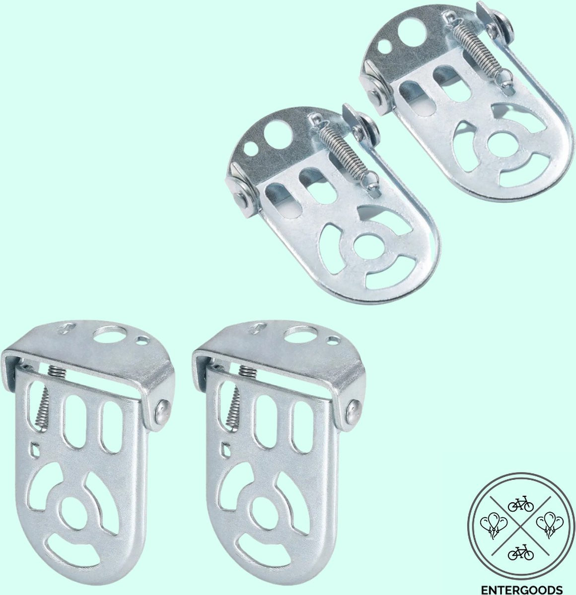 Entergoods Voetsteuntjes Achterzitje 2 stuks