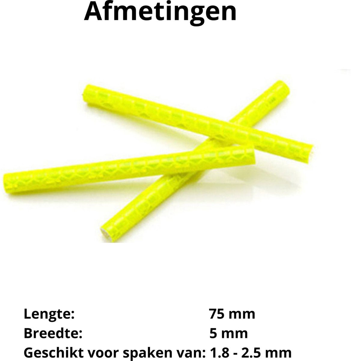 Entergoods spaakreflectoren Geel
