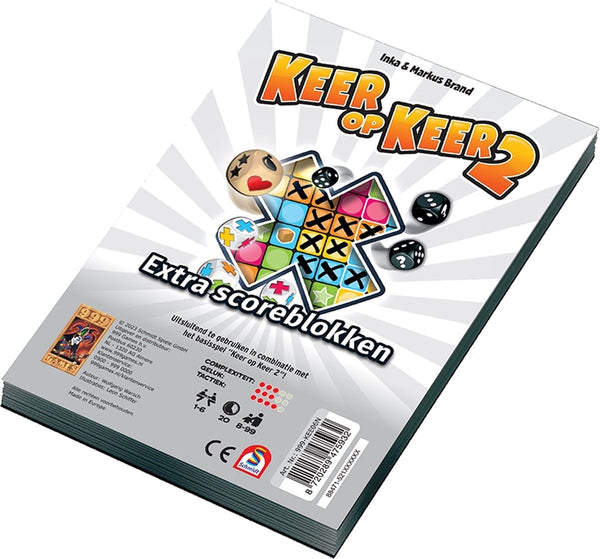 Scoreblokken Keer op Keer 2 twee stuks level 1