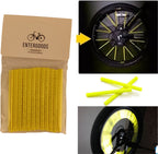 Entergoods spaakreflectoren Geel