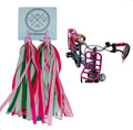 Entergoods Stuurslingers Licht roze/groen