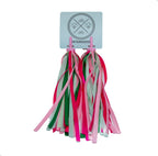 Entergoods Stuurslingers Licht roze/groen