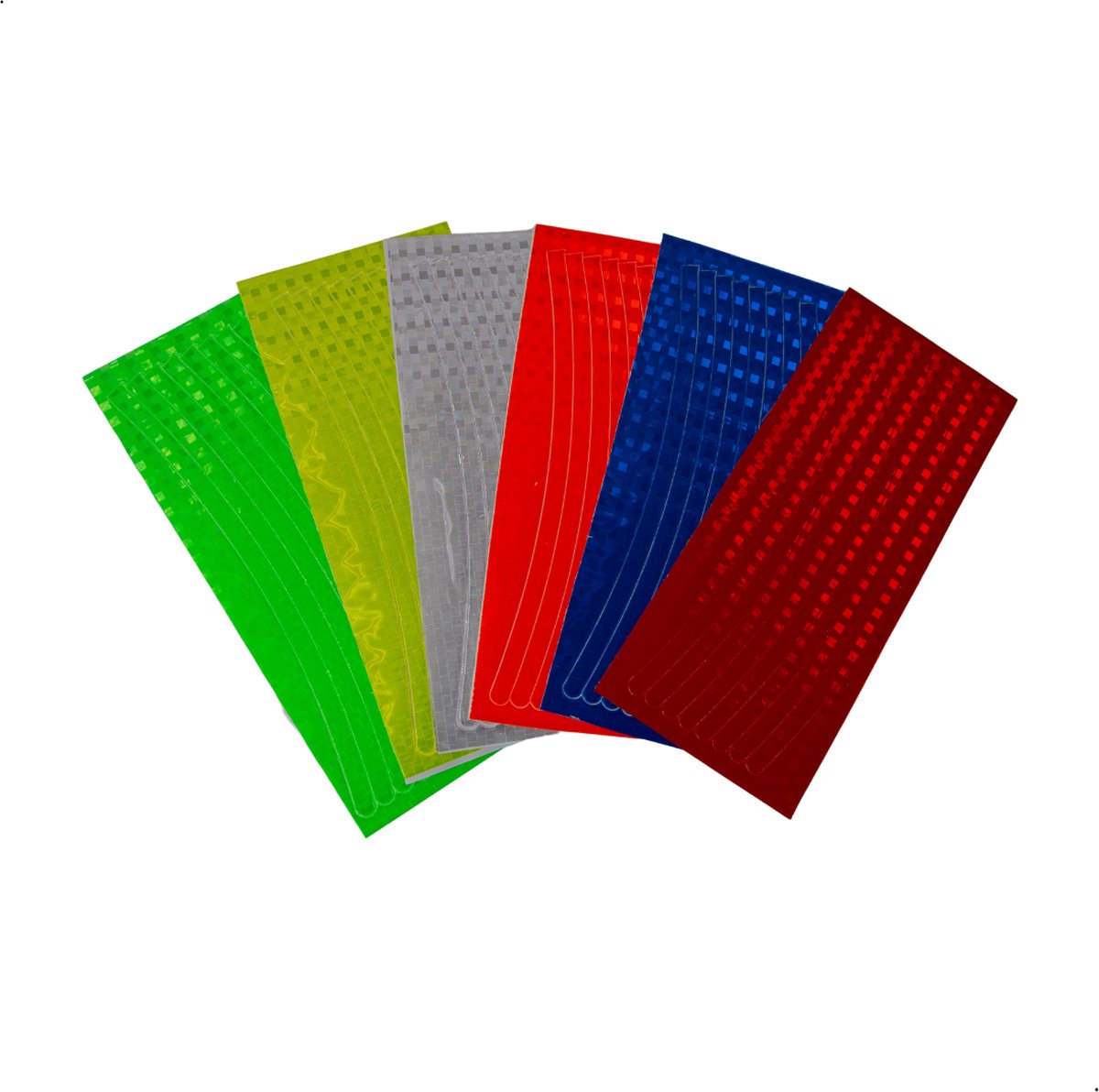 Entergoods Reflecterende stickers BLAUW