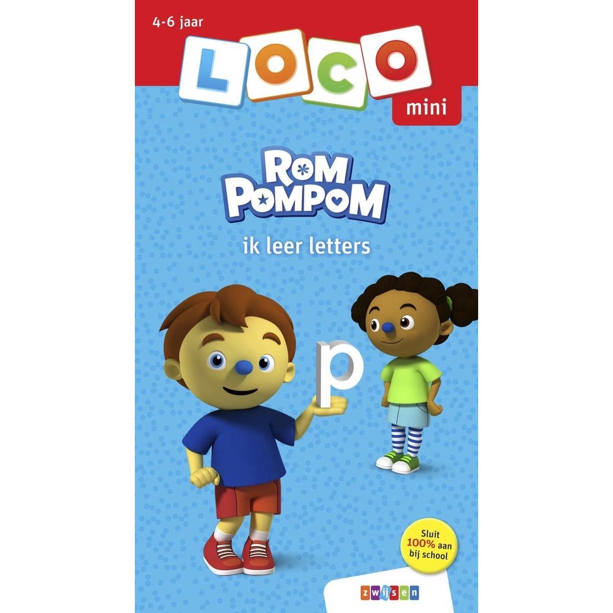 Oefenboekje Loco Mini - Rompompom ik leer letters