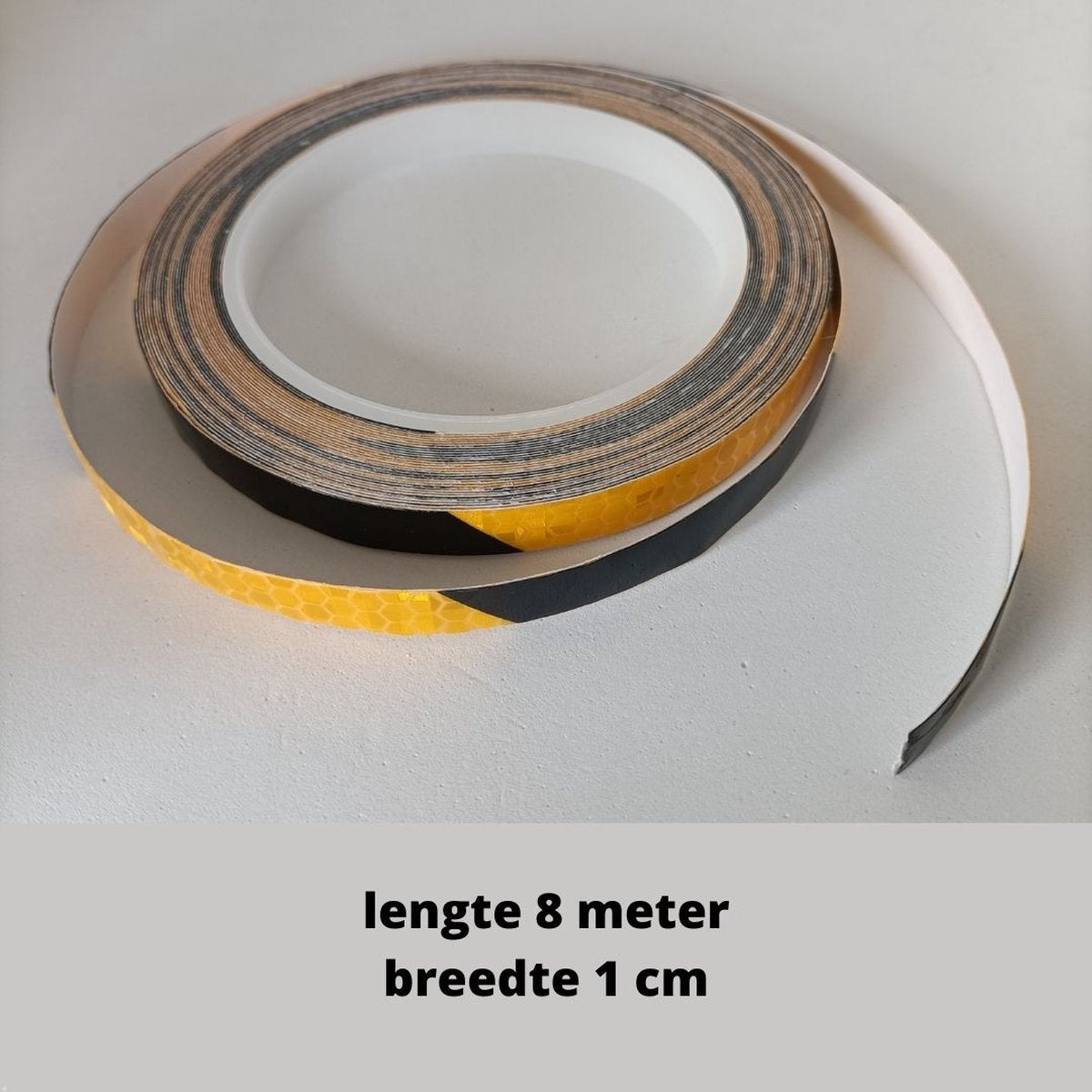 Entergoods Reflecterend Tape Oranje/Zwart