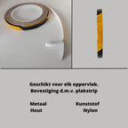 Entergoods Reflecterend Tape Oranje/Zwart