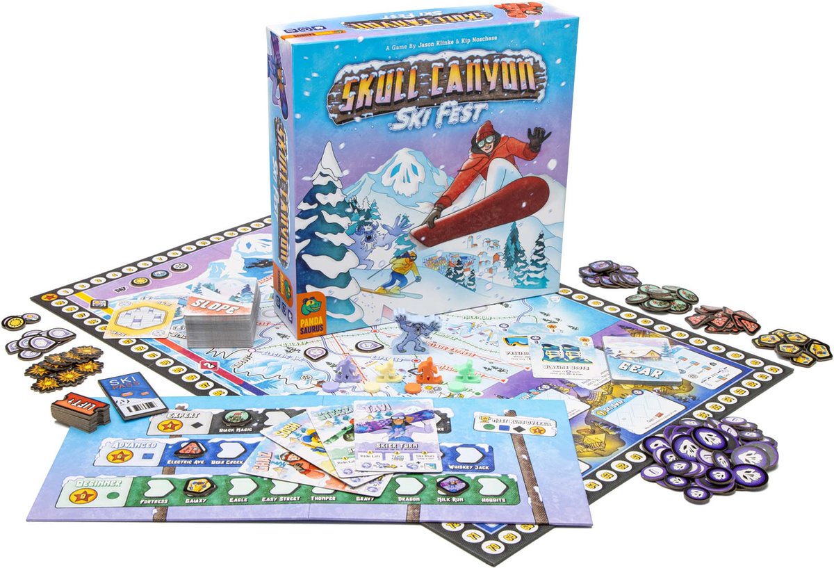 Skull Canyon: Ski Fest Bordspel