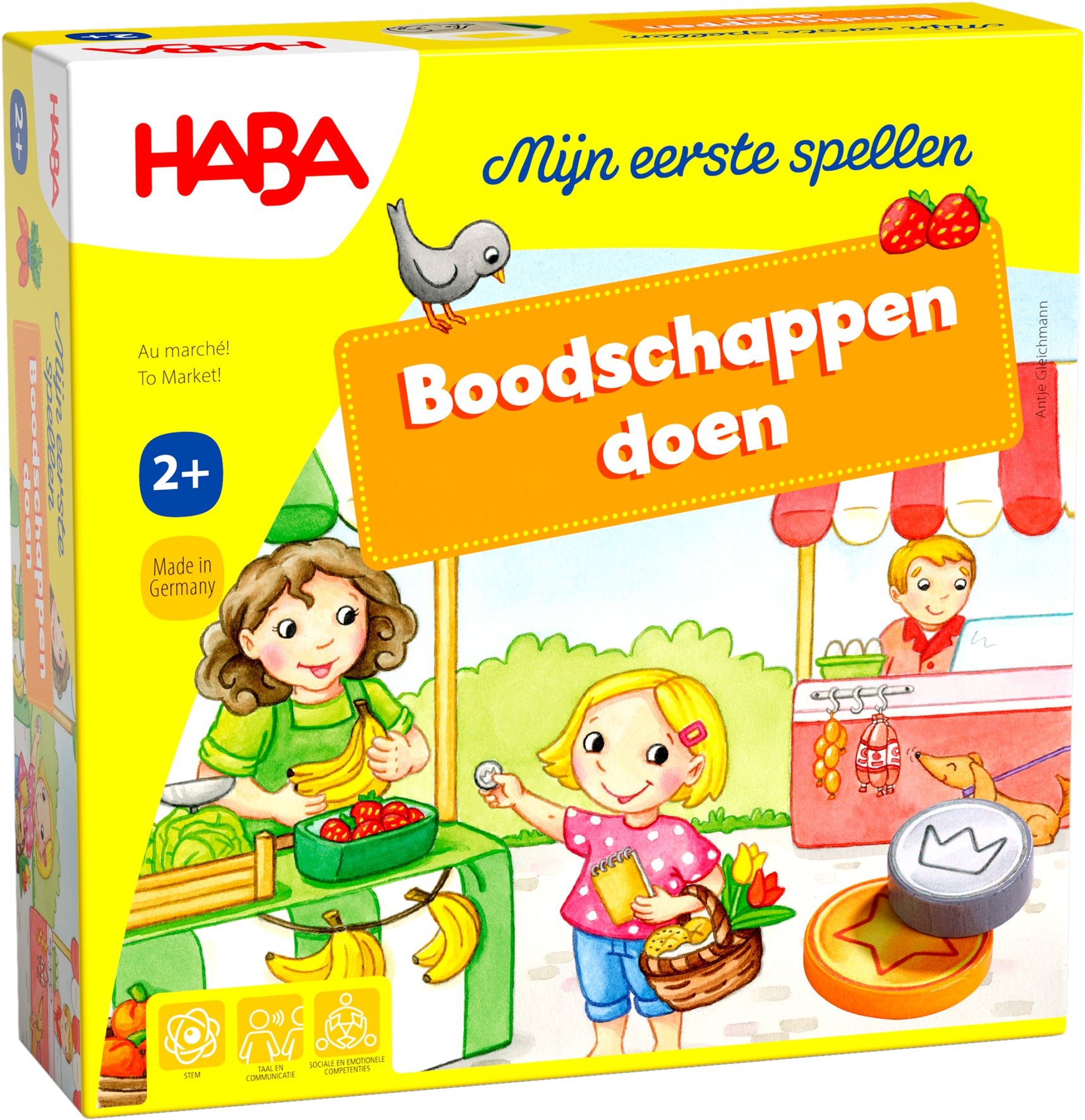 HABA Mijn Eerste Spellen – Boodschappen Doen Bordspel