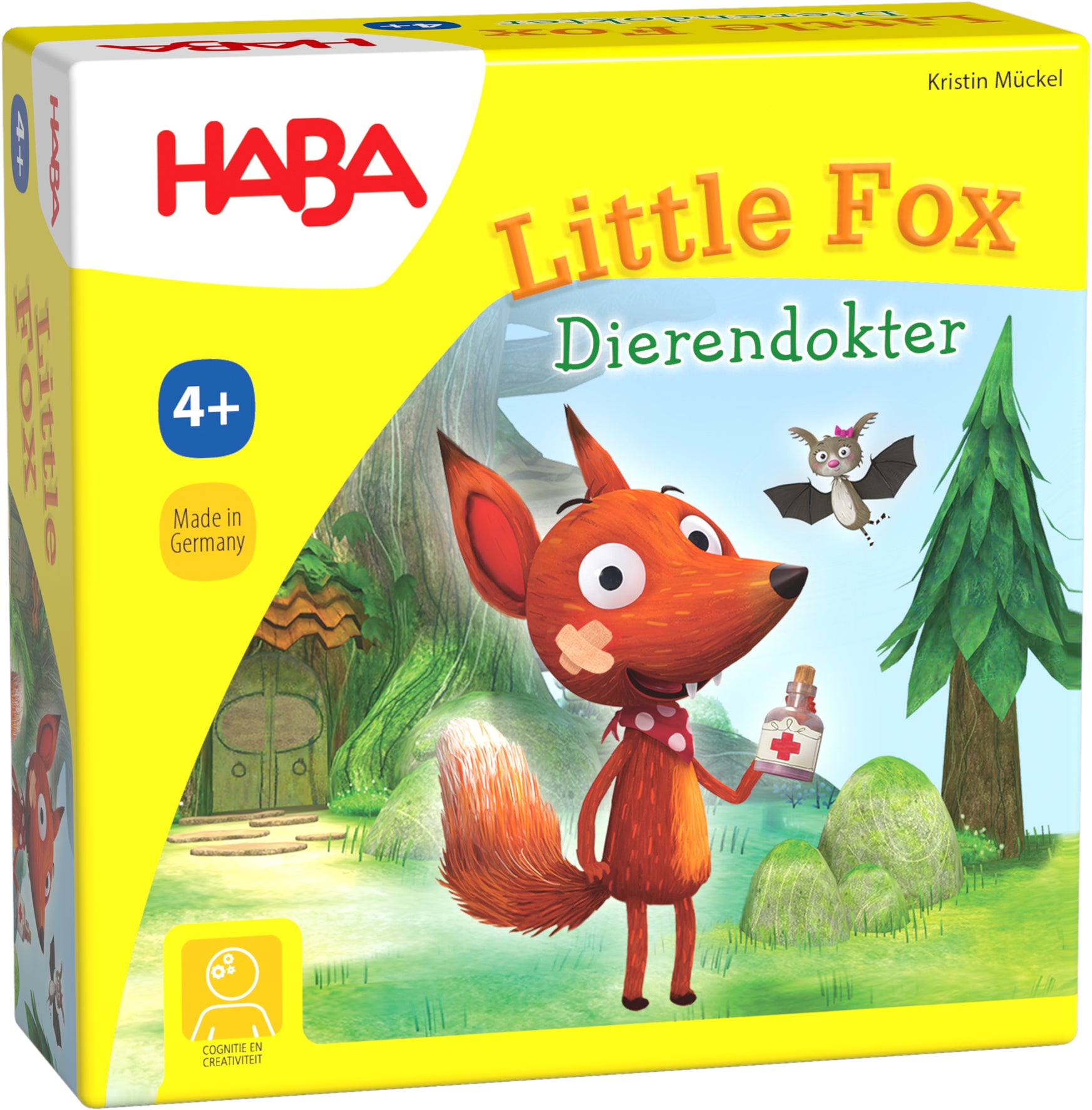 HABA Little Fox Dierendokter – Dobbelspel