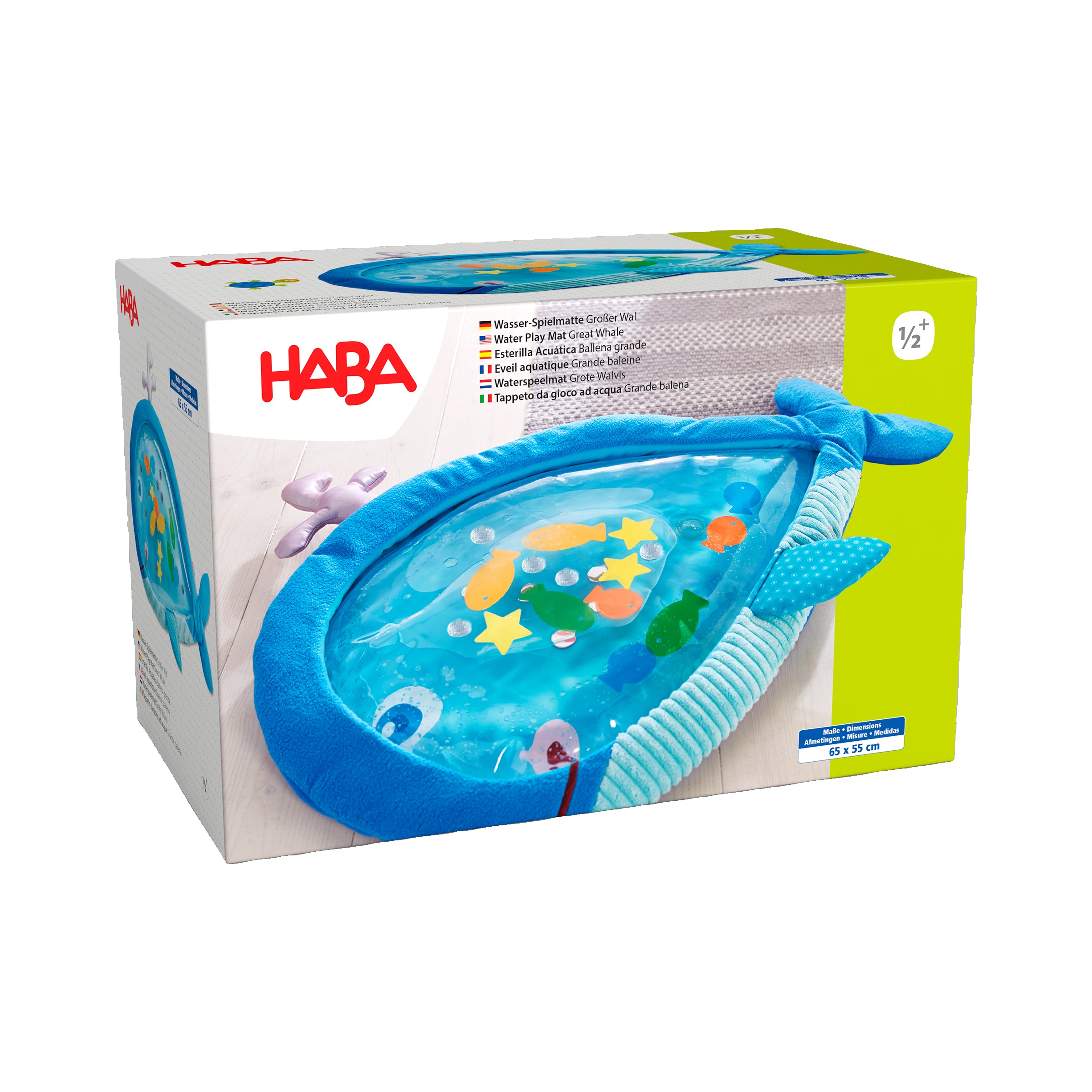 HABA Waterspeelmat Grote Walvis – Baby Speelgoed