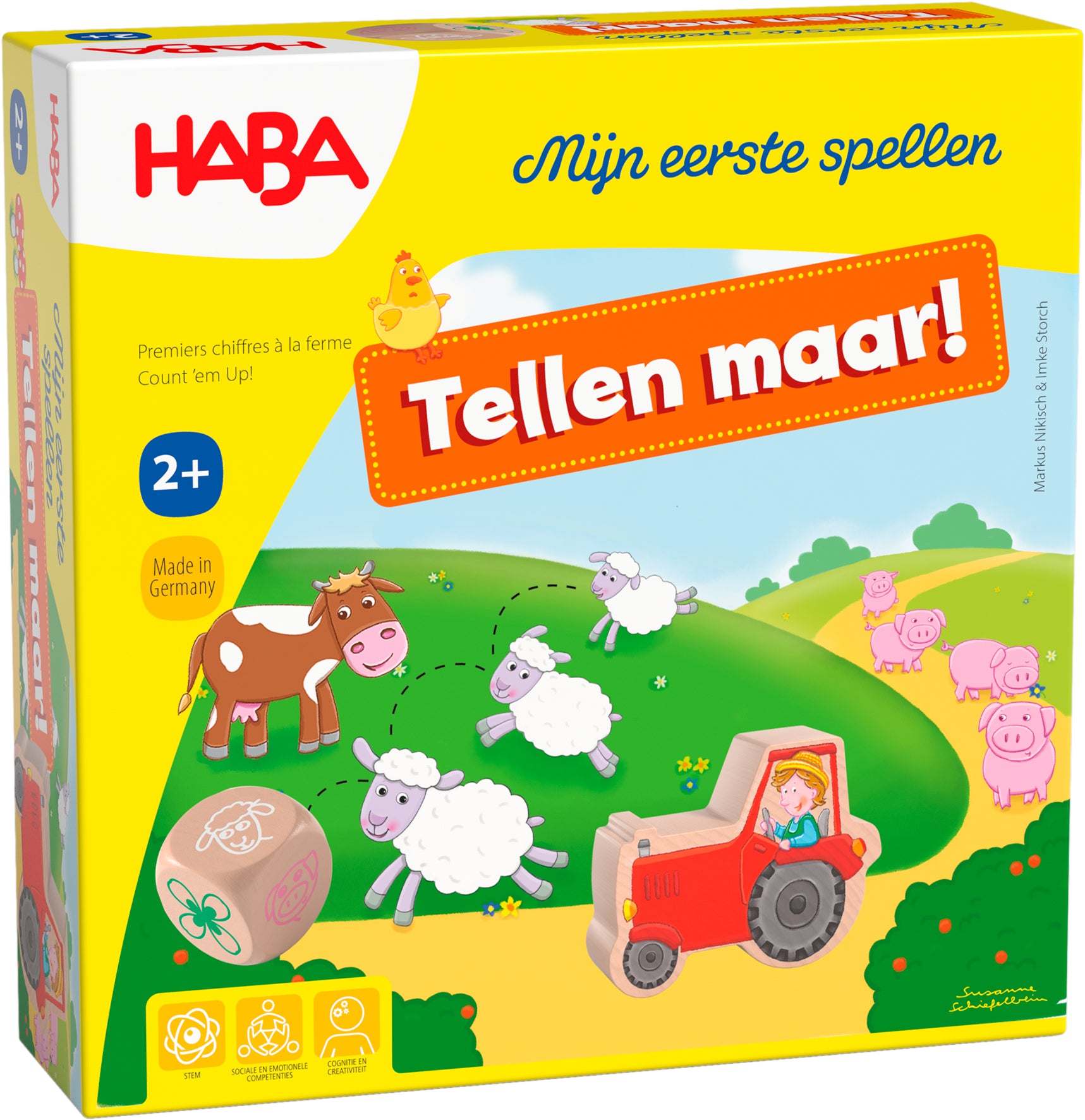 HABA Mijn Eerste Spellen – Tellen Maar Bordspel