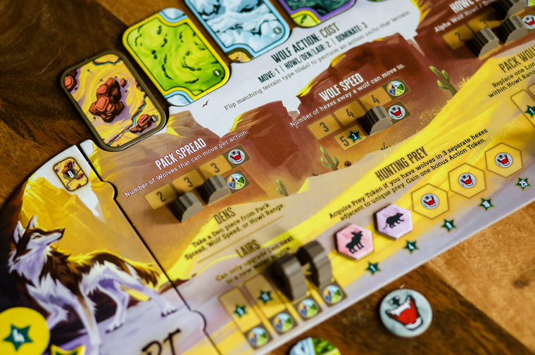 The Wolves Bordspel