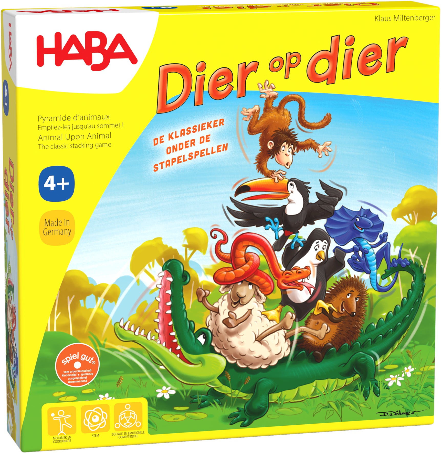 HABA Dier op Dier – Behendigheidsspel Bordspel