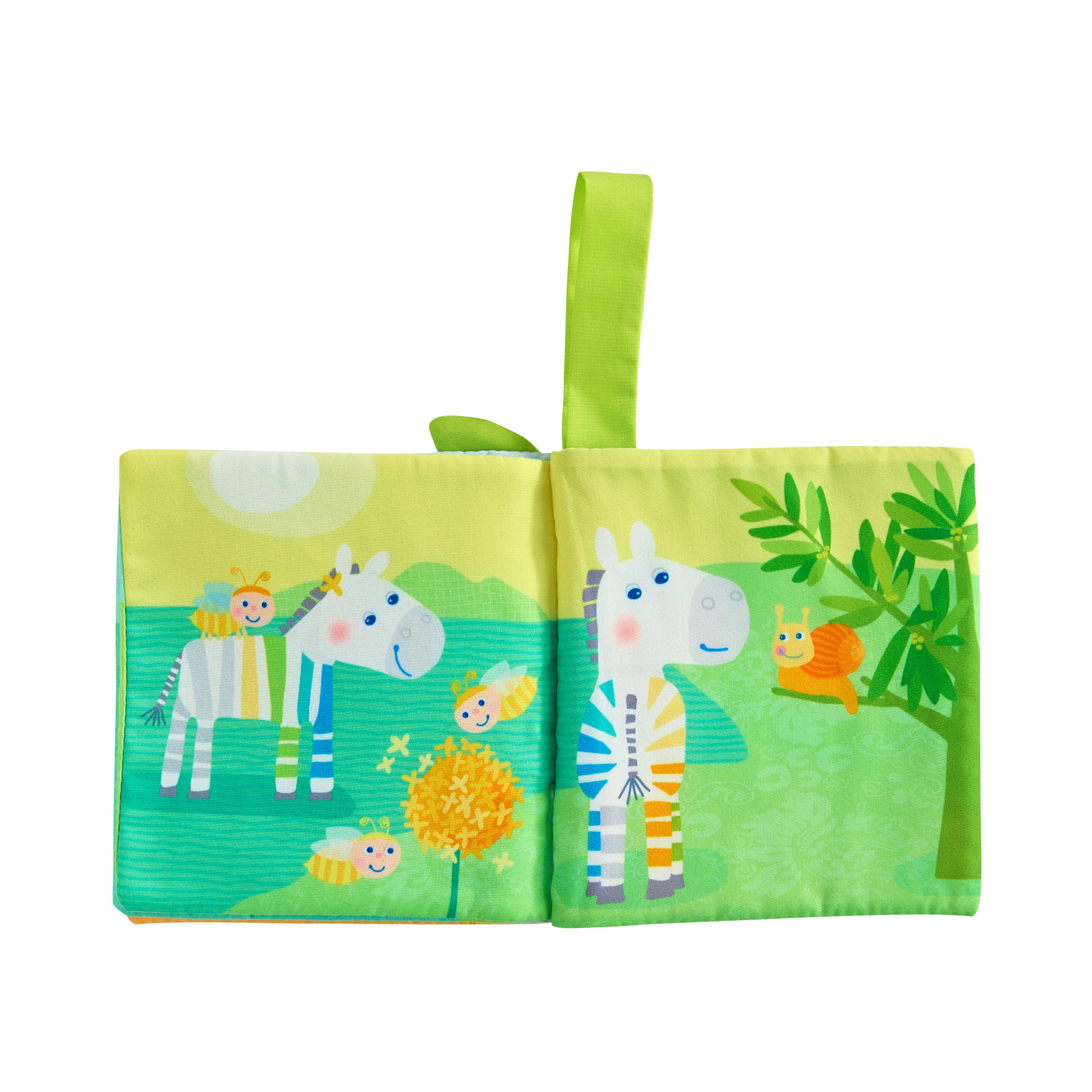HABA Stoffenboek Zebra – Baby Speelgoed