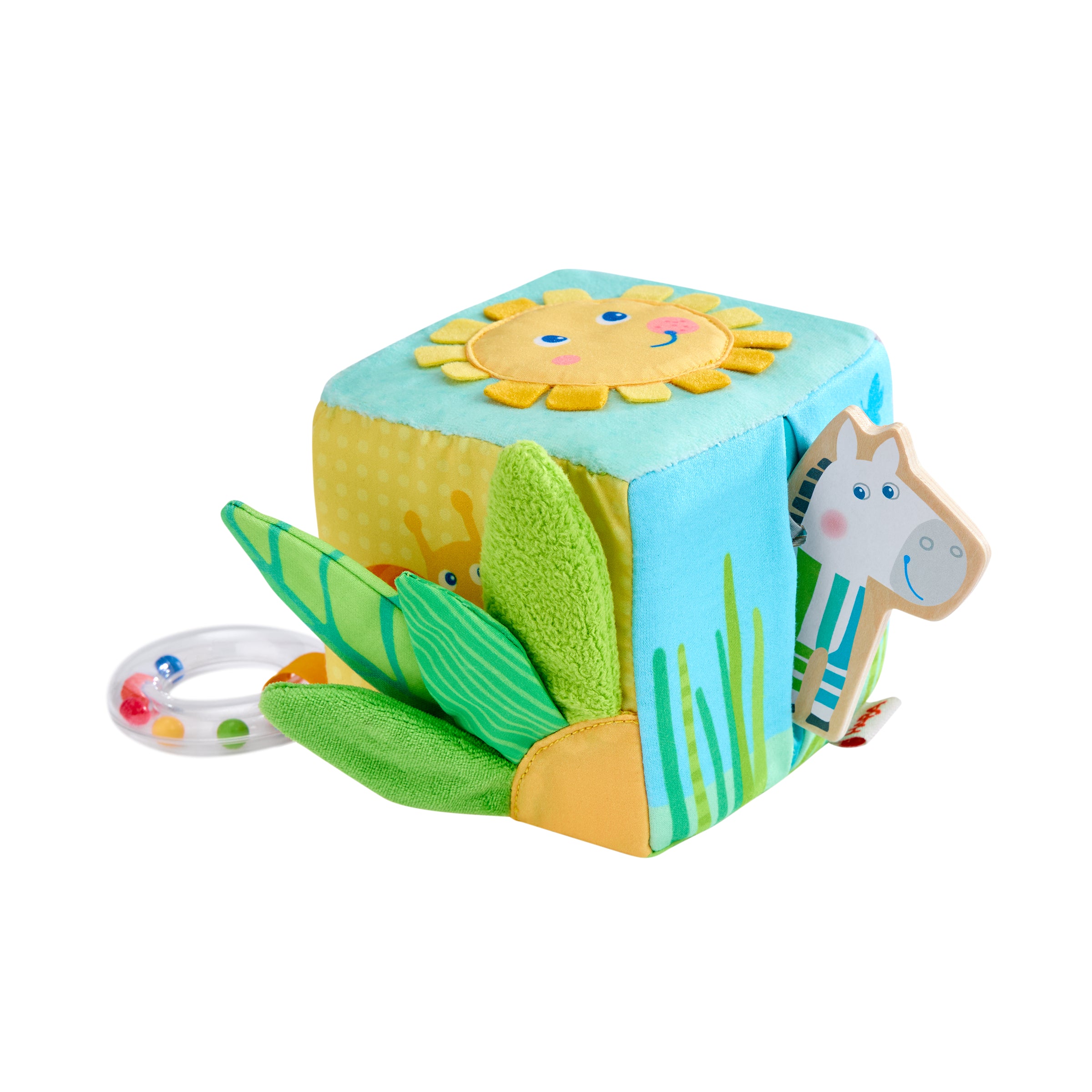 HABA Ontdekkingskubus Zebra – Baby Speelgoed