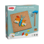 HABA Hamer- en Nagelspel Geo Vormen – Houten Klopspel