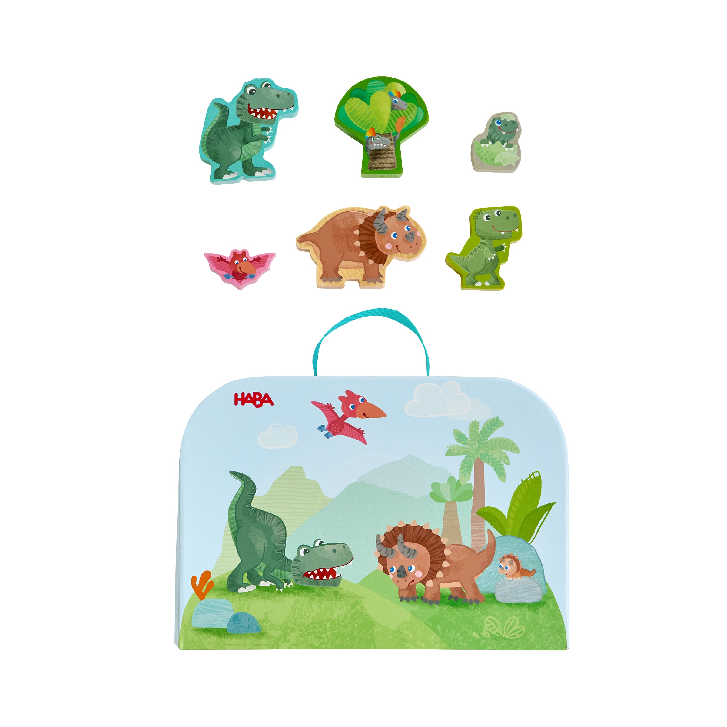 Speelwereld in een koffer Dino's