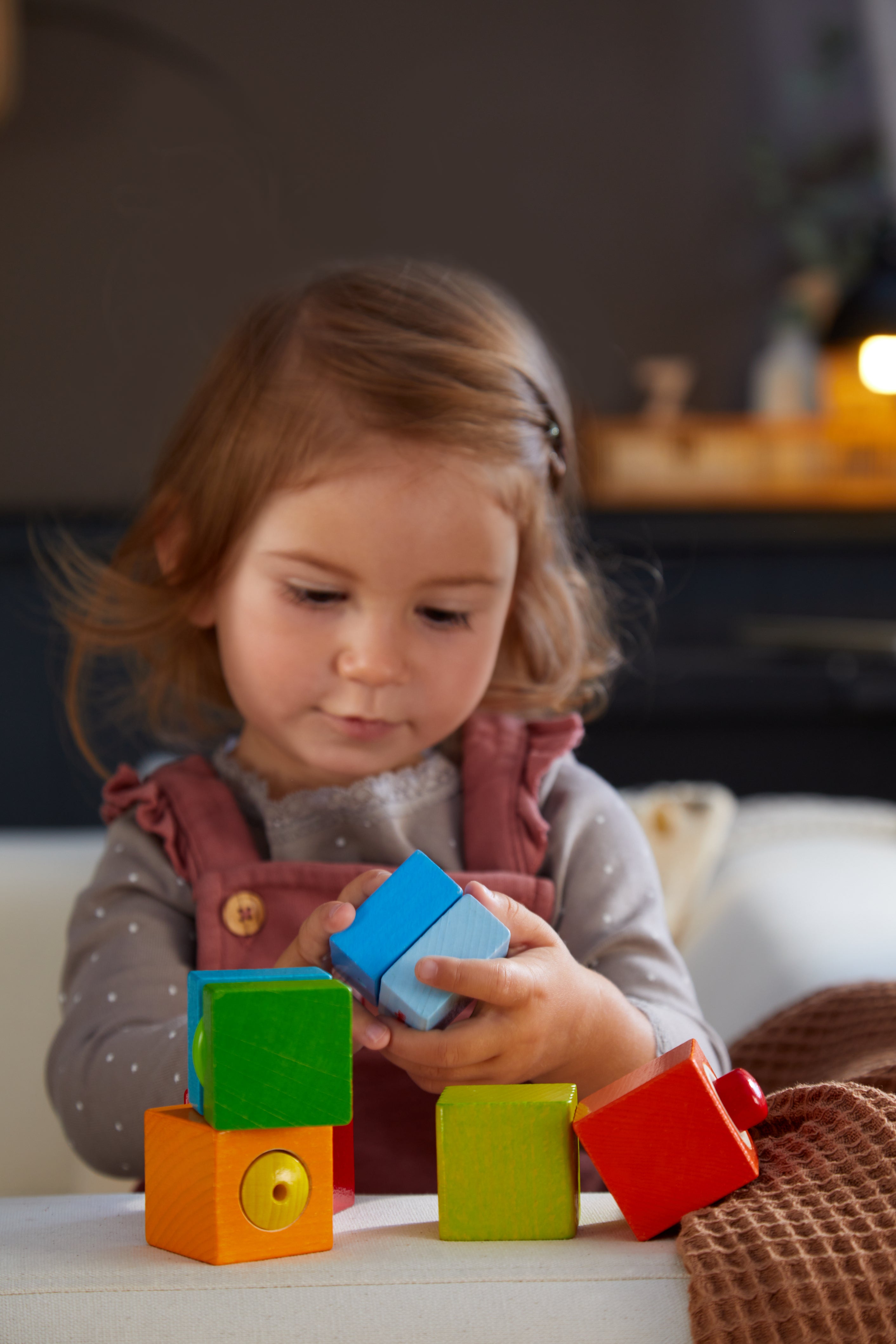 HABA Ontdekkingsblokken Geluid – Houten Babyspeelgoed
