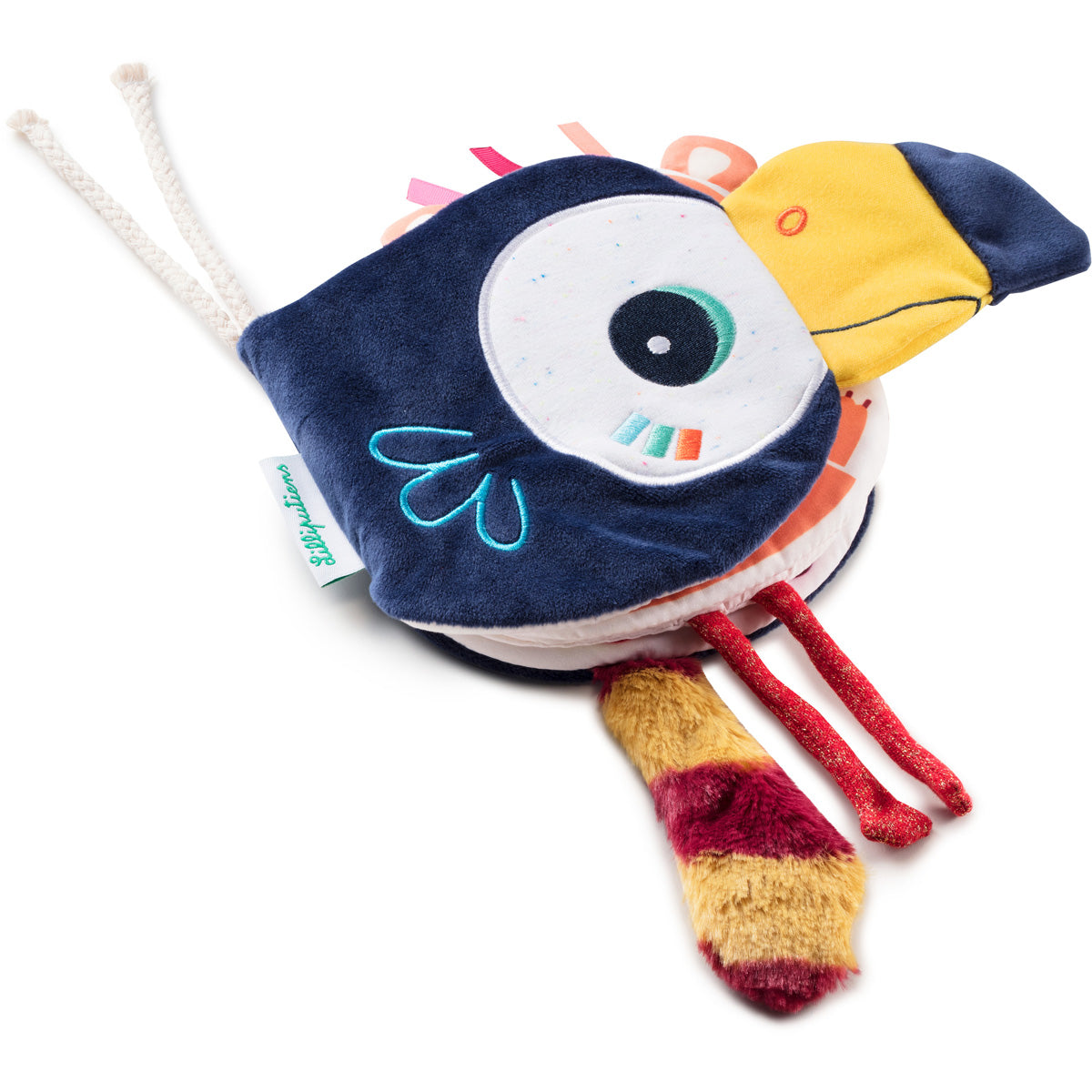 Lilliputiens - Wie verstopt zich achter Pablo? (stoffen boek)