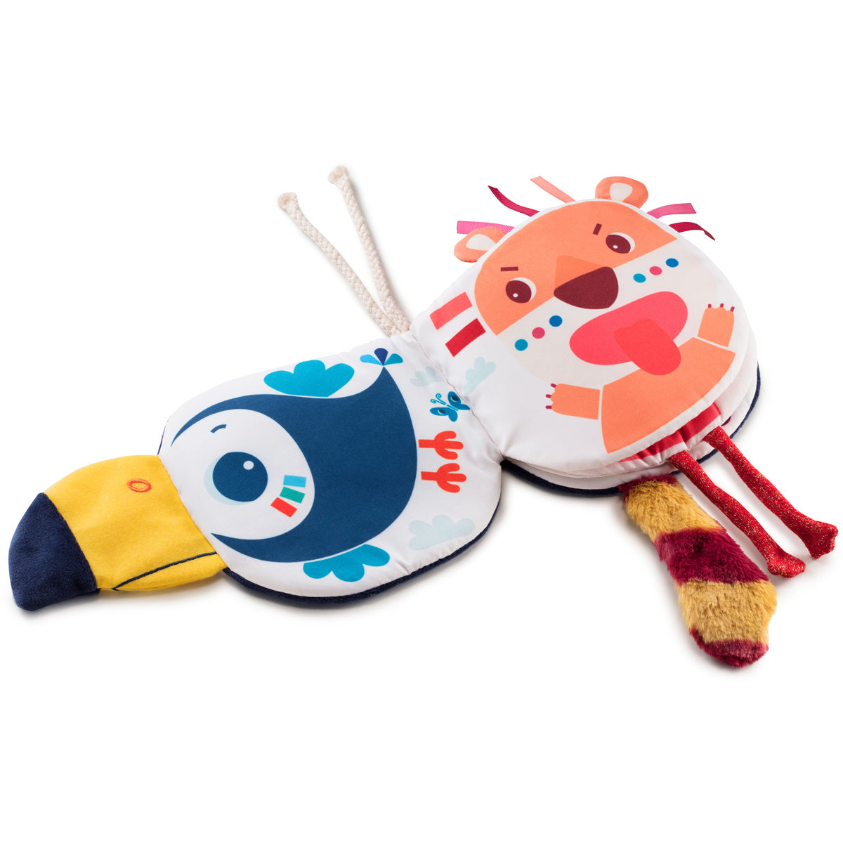 Lilliputiens - Wie verstopt zich achter Pablo? (stoffen boek)