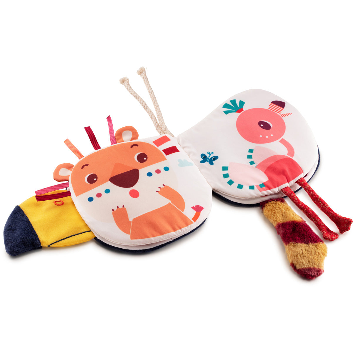 Lilliputiens - Wie verstopt zich achter Pablo? (stoffen boek)