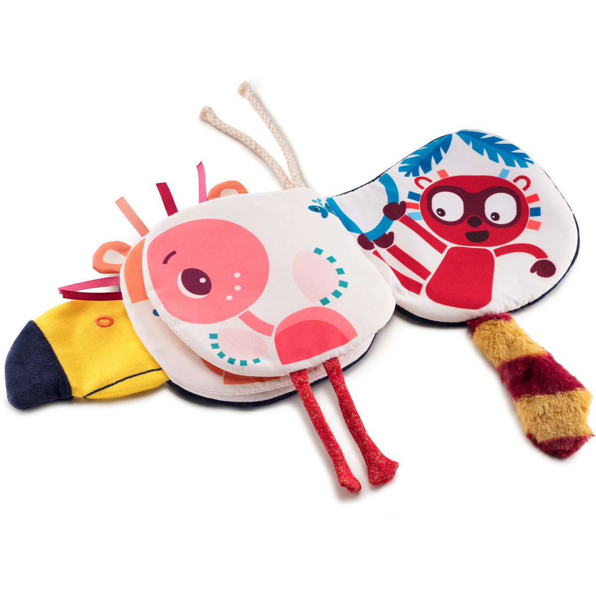 Lilliputiens - Wie verstopt zich achter Pablo? (stoffen boek)