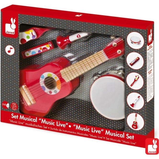 Janod Confetti Live Muziek Set