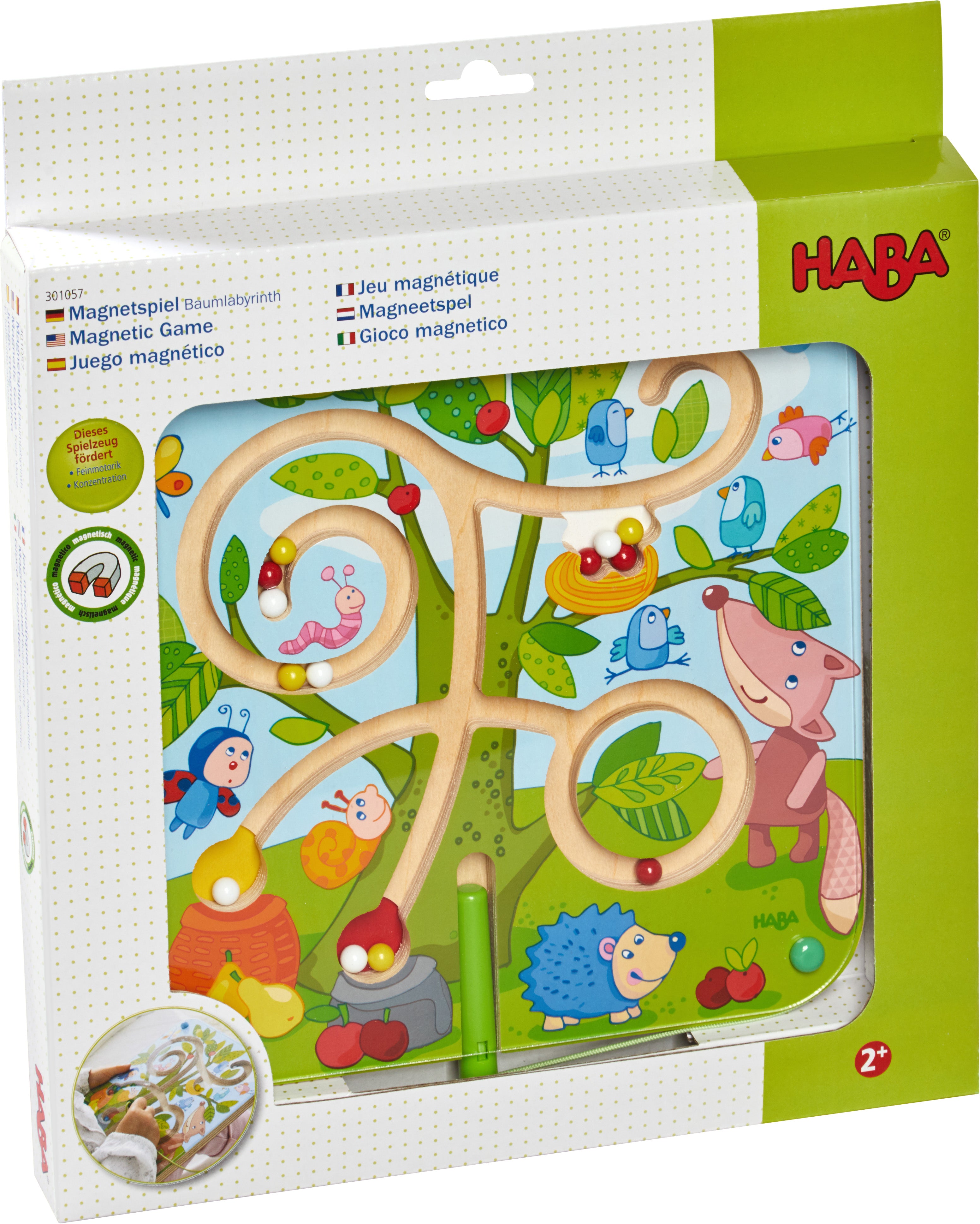 HABA Magneetspel Boomlabyrint – Magnetisch Denkspel