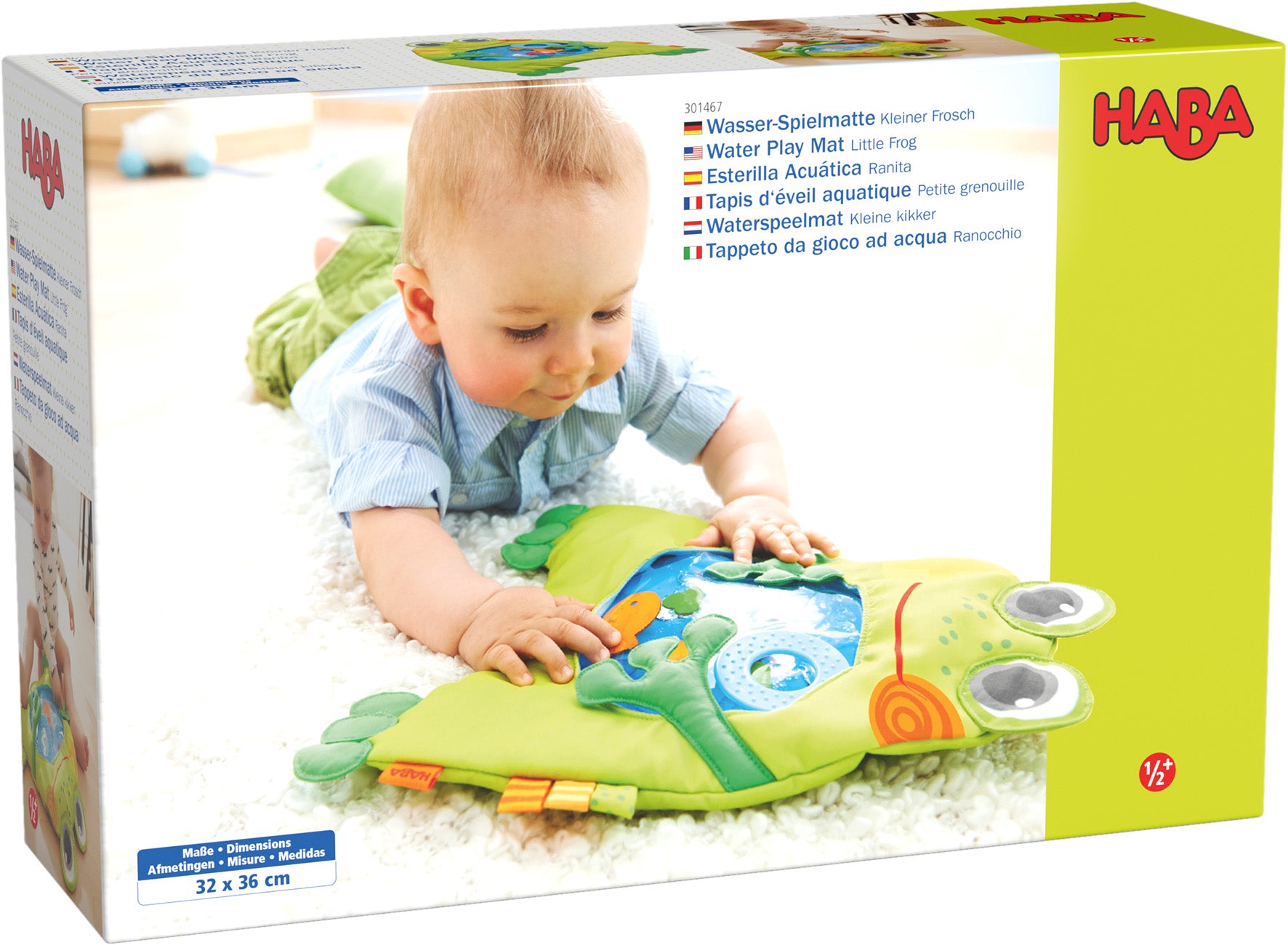 HABA Waterspeelmat Kleine Kikker – Baby Speelgoed