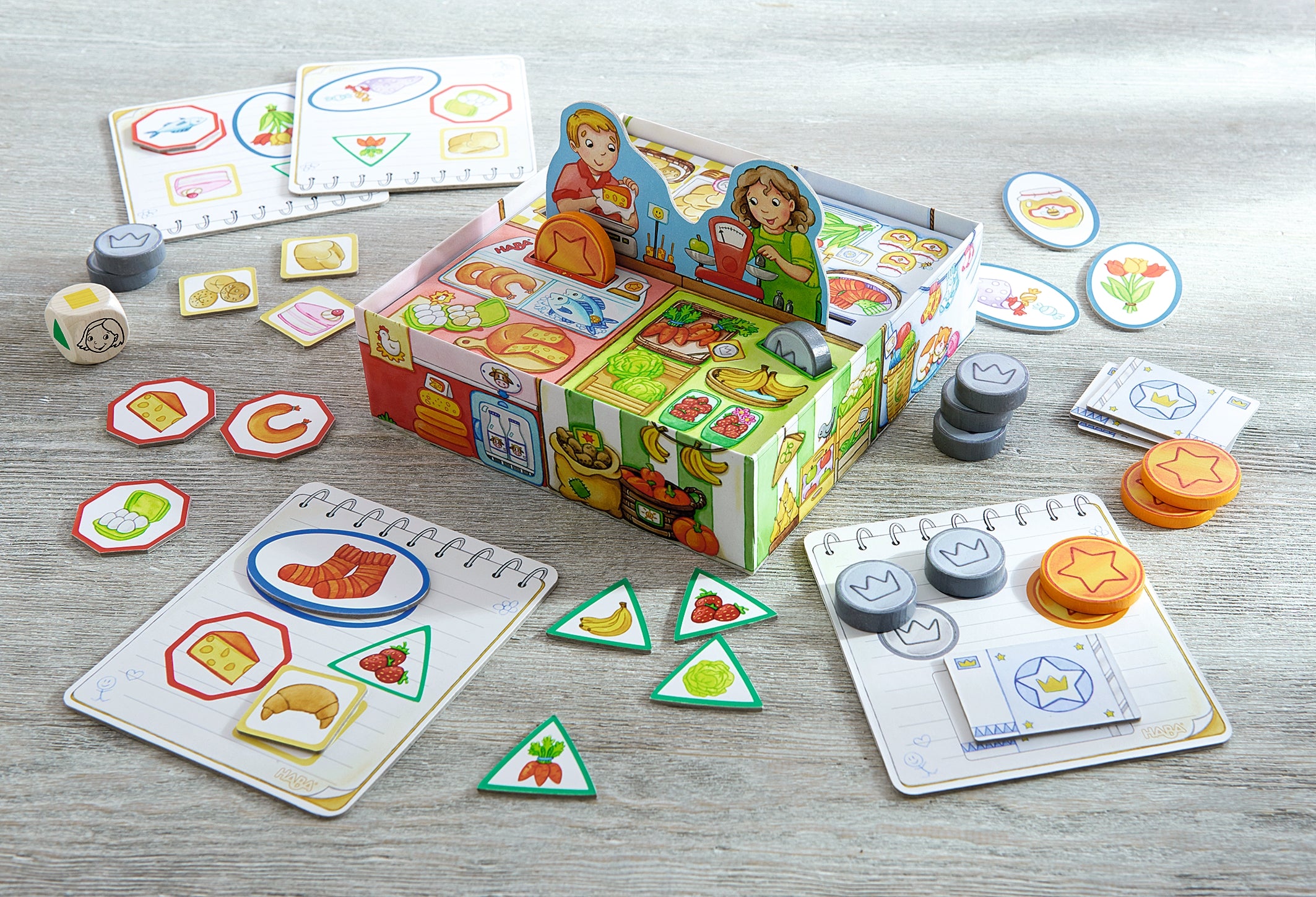 HABA Mijn Eerste Spellen – Boodschappen Doen Bordspel