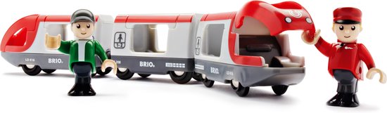 BRIO Rode Passagierstrein - 33505