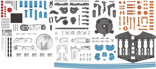 Buki - Hydraulische robotarm - Constructie