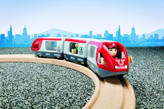 BRIO Rode Passagierstrein - 33505