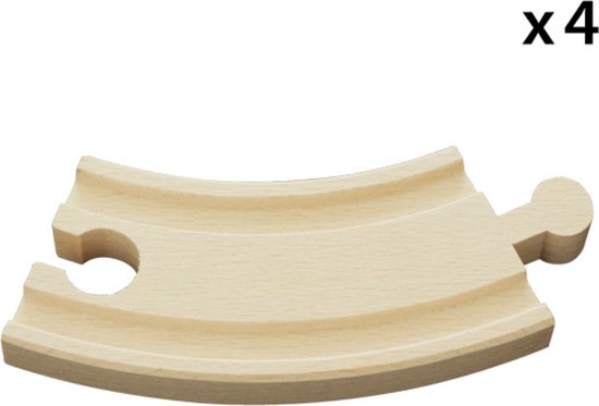 BRIO Gebogen korte rails - 33337