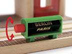 BRIO Treinstation met Geluidsopname Functie - 33578