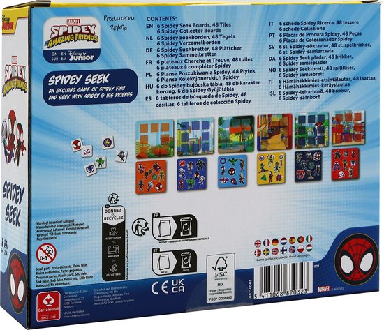Spidey en Amazing Friends - bordspel