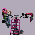 Entergoods Stuurslingers Paars Roze Groen