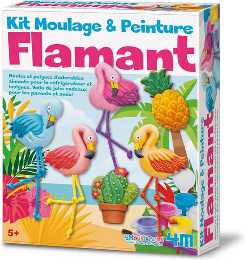 4M Kit Moulage & Peinture Flamant (franse doos)