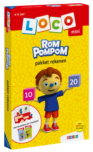 Pakket Loco Mini - Rompompom rekenen