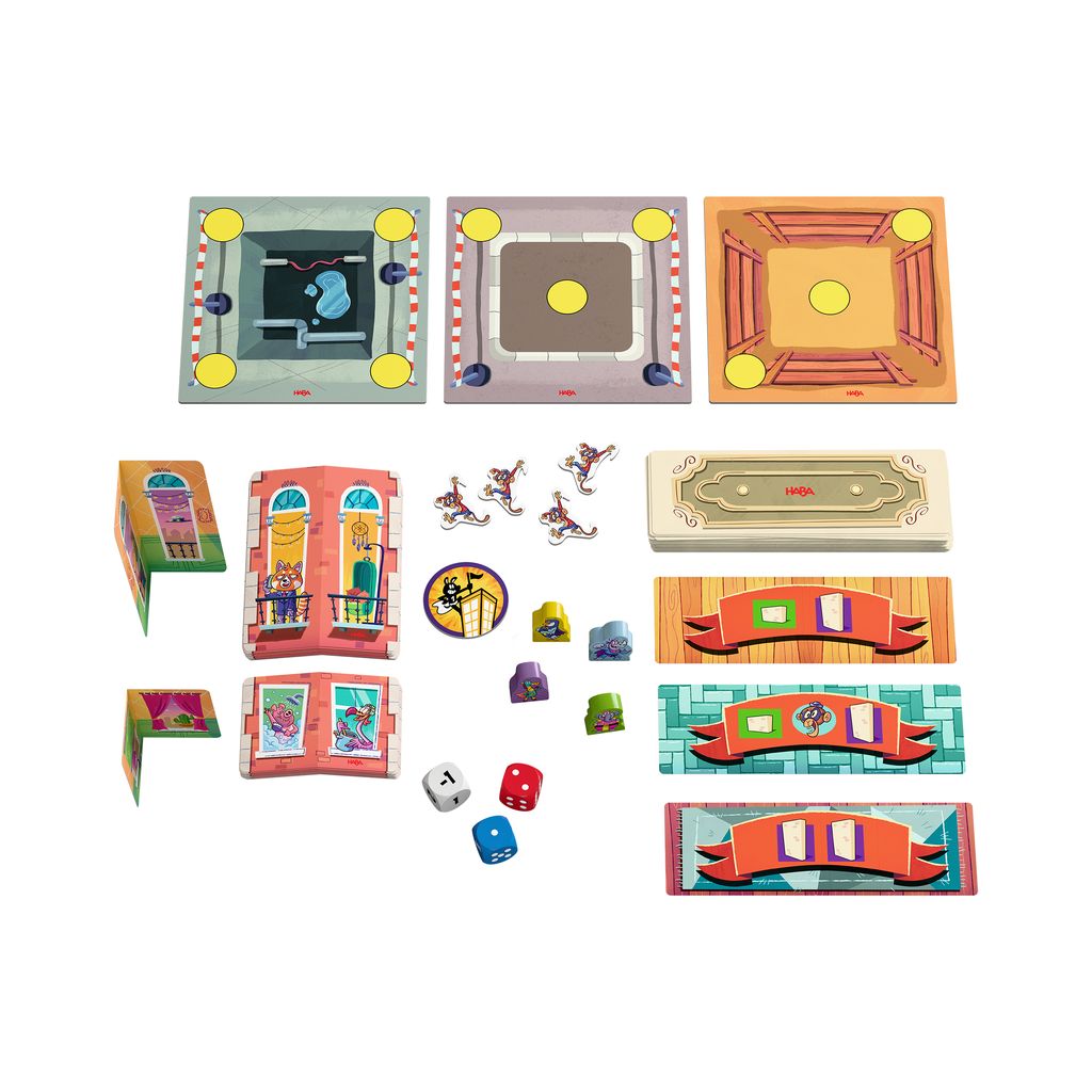 HABA Rhino Hero Super Battle – Behendigheidsspel Bordspel