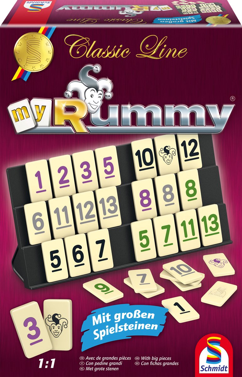 Classic Line My Rummy NL/FR - Educatief Spel