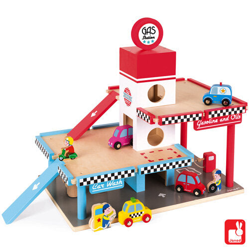 Janod Garage met tankstation