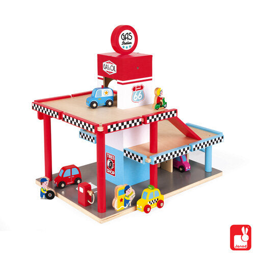 Janod Garage met tankstation